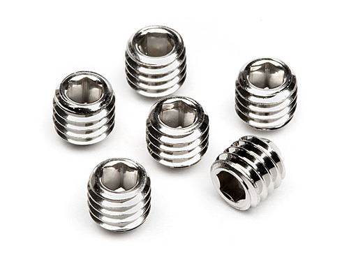 HPI Set Screw M3 X 3mm (6 Pcs)