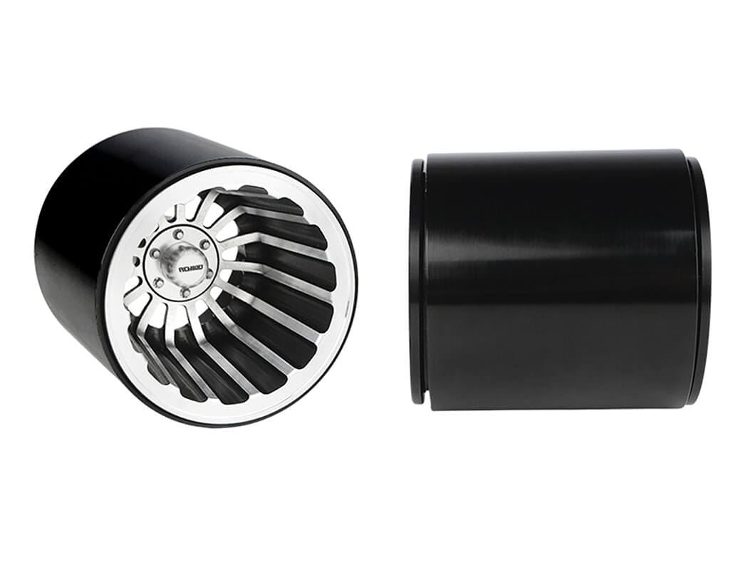 Rc4Wd Turbine 1.9 Super Deep Dish Aluminium Beadlock Wheels