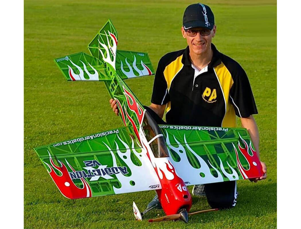 Precision Aerobatics Addiction X Led V3 - Translucent Green