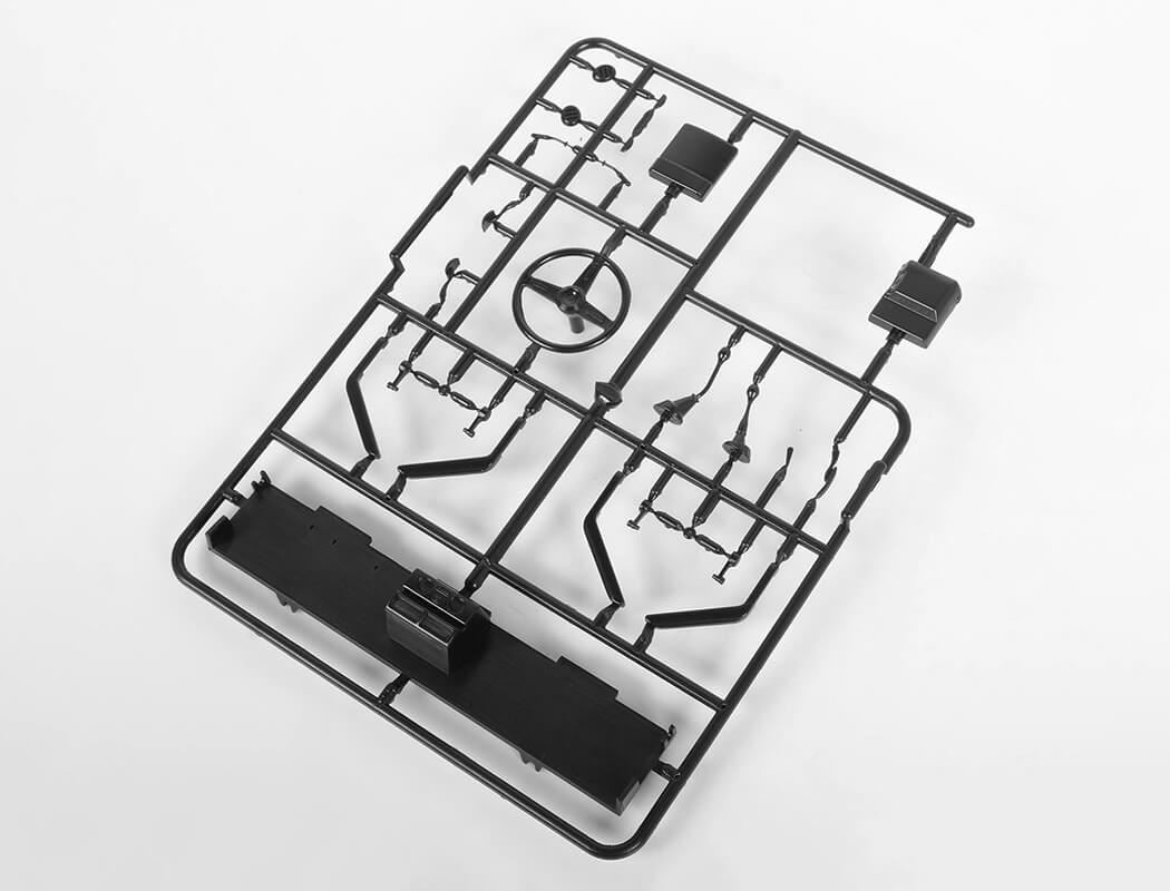 RC4WD MOJAVE II TWO DOOR COMPLETE INTERIOR W/METAL DETAILS