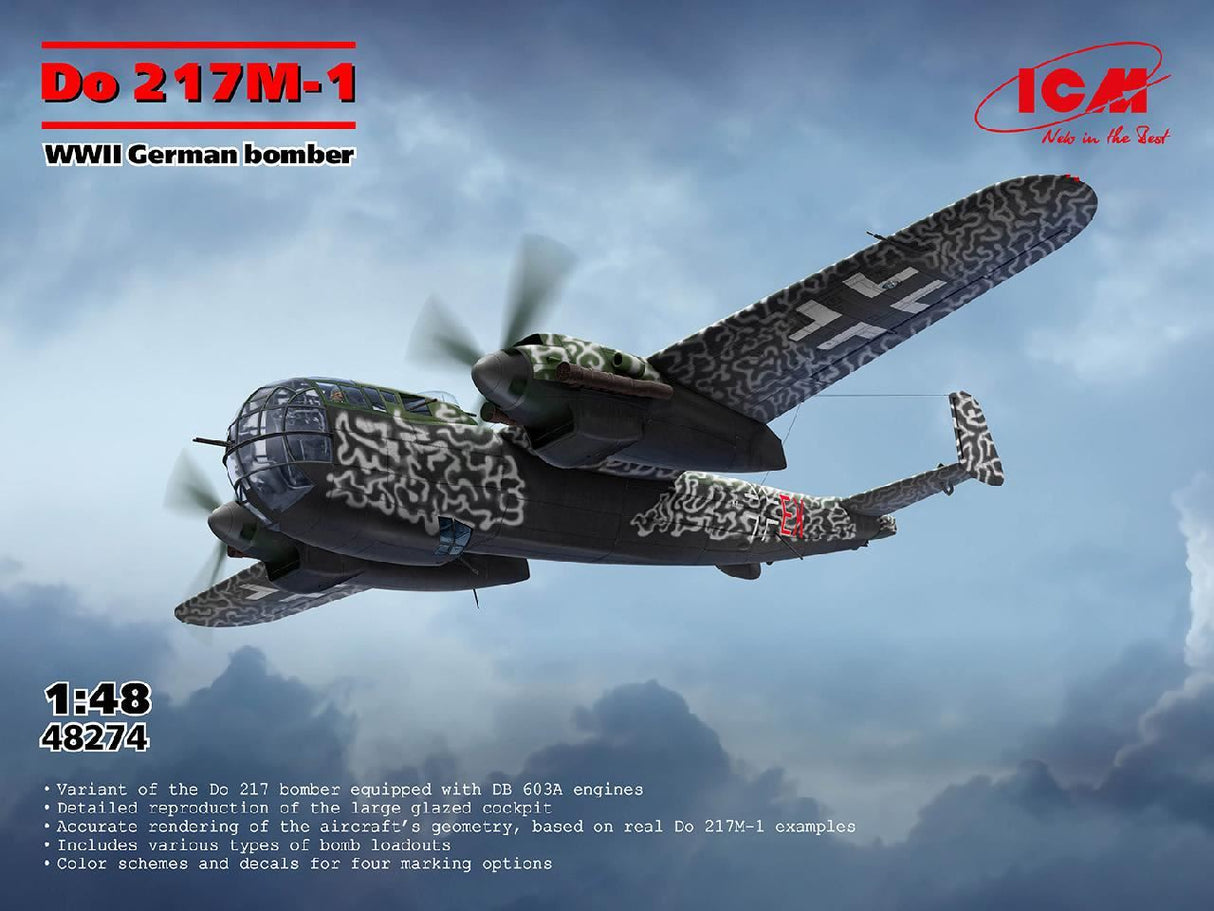 Icm Do 217M-1, Wwii German Bomber
