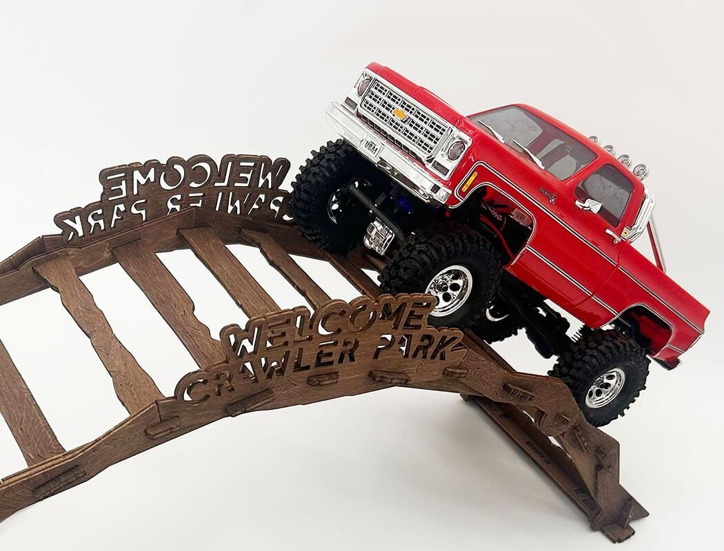 Crawler Park Welcome Bridge 1/18 & 1/24 Rc Crawler Park