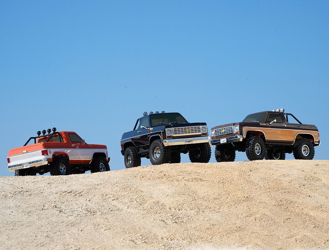 FMS FCX10 1 10 CHEVROLET K5 BLAZER RS ORANGE