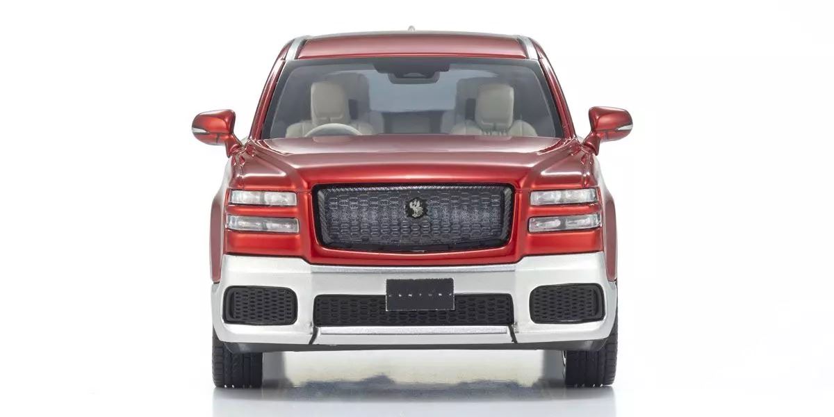 Kyosho 1:43 Toyota Century (Guren/Red X Silver)