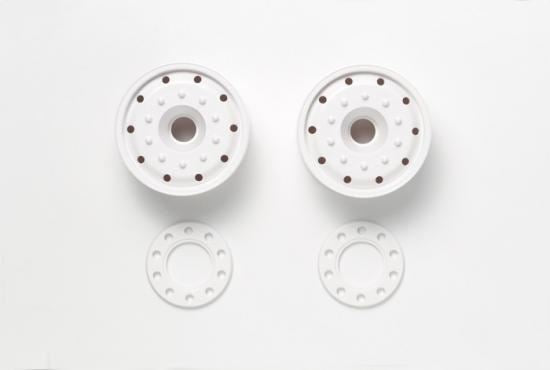 Tamiya Bb Wheels (30mm/Whi) X 2