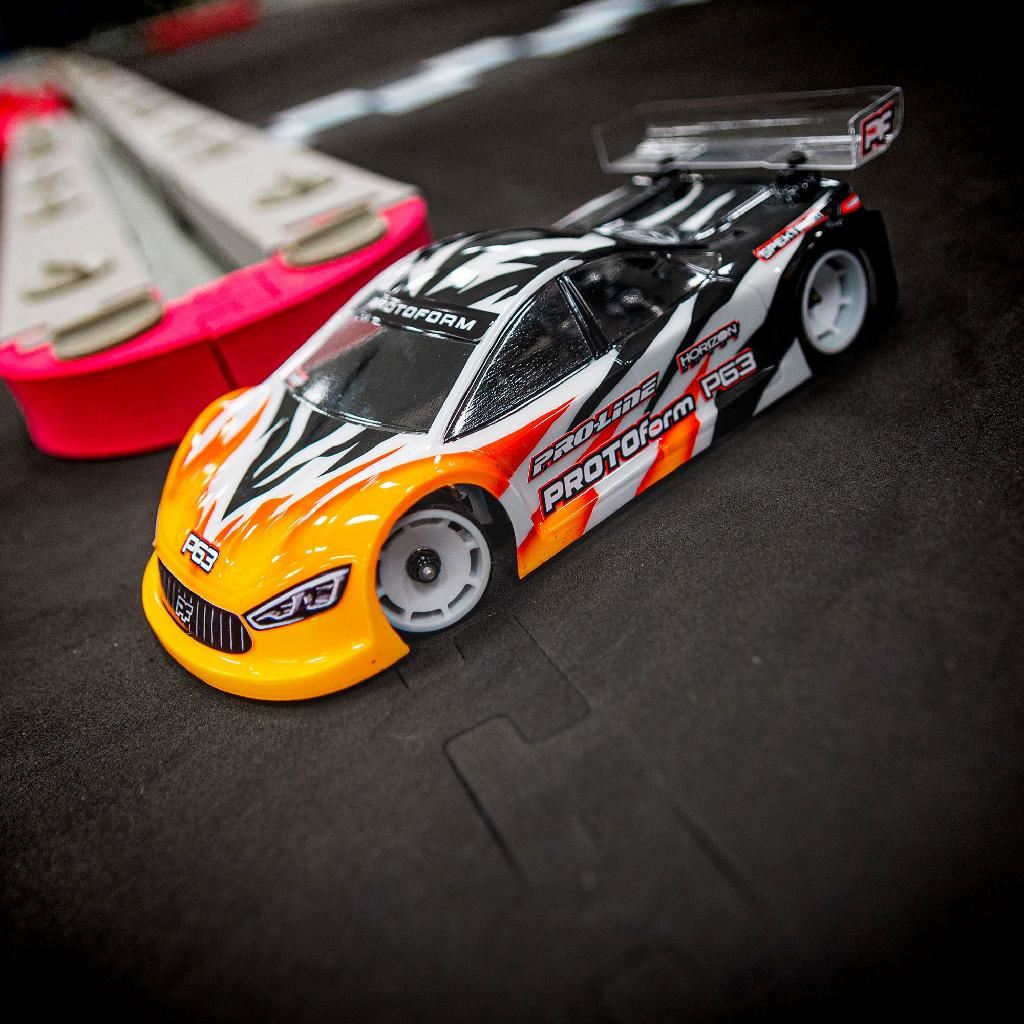 PRM 1/28 P63 Light Weight Clear Body: Mini-Z & 1/28 Chassis (98m