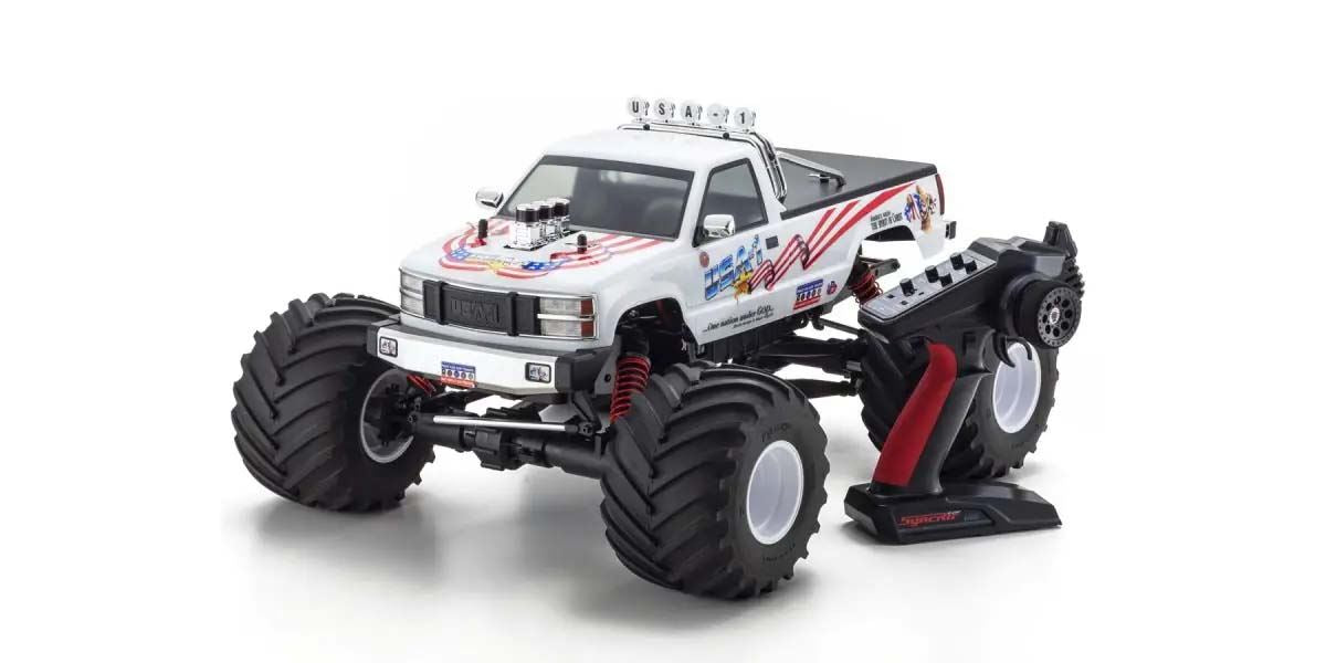 Kyosho Usa-1 Ve 1:8 4Wd Readyset Ep Monster Truck (Torx8-Brainz8 Esc)