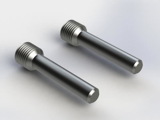 ARRMA Driveshaft End Locking Pin Nero (2)