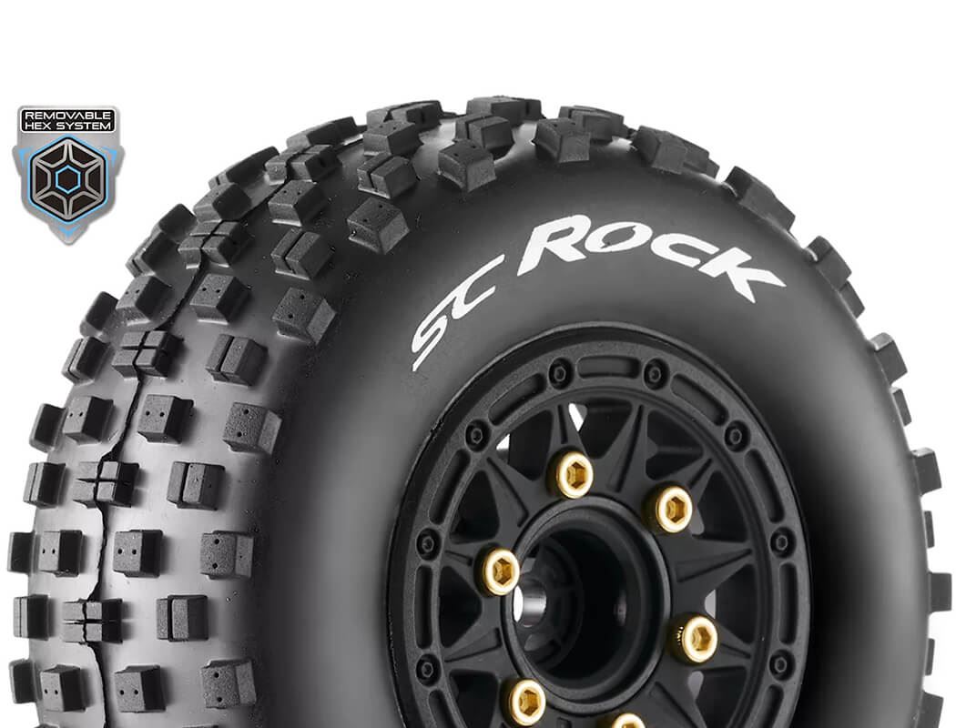 Louise Rc Sc-Rock 1/10 Fr Soft Removable Hex 12,14,17Mm