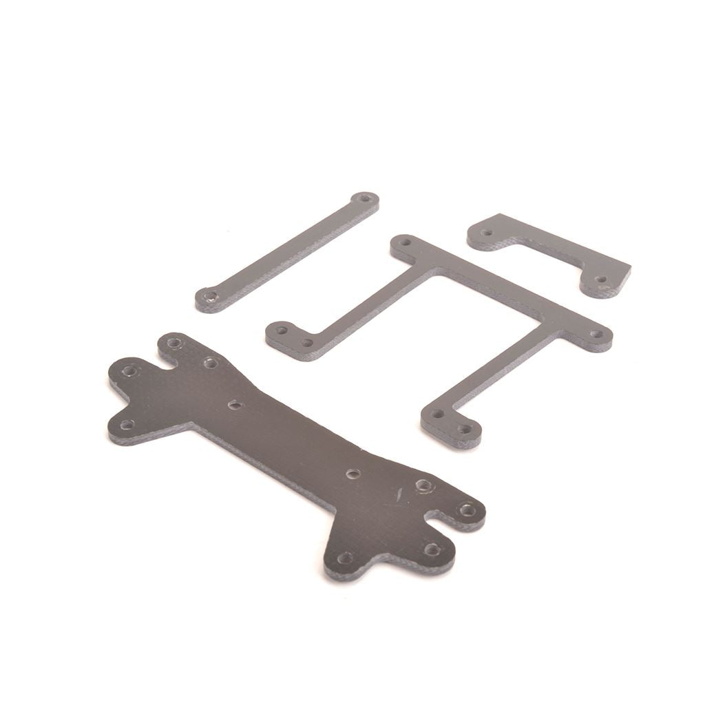 Schumacher Rear Shock Bkt & Straps etc - GTR