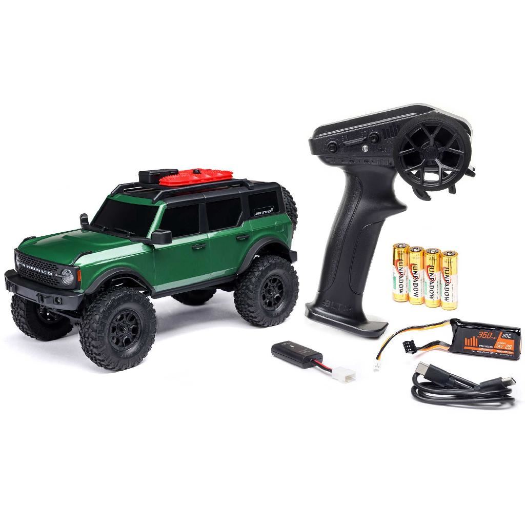 Axial 1/24 Scx24 Ford Bronco 4X4 Rtr (Inc Battery & Charger) Green