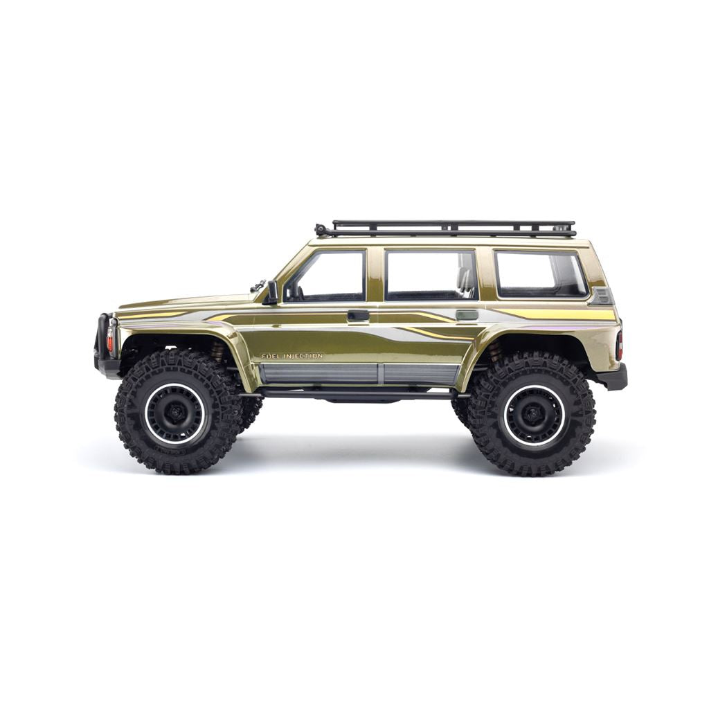 Yikong 1/10 4Wd Tank Turn Rc Br Crawler - Ch Gold