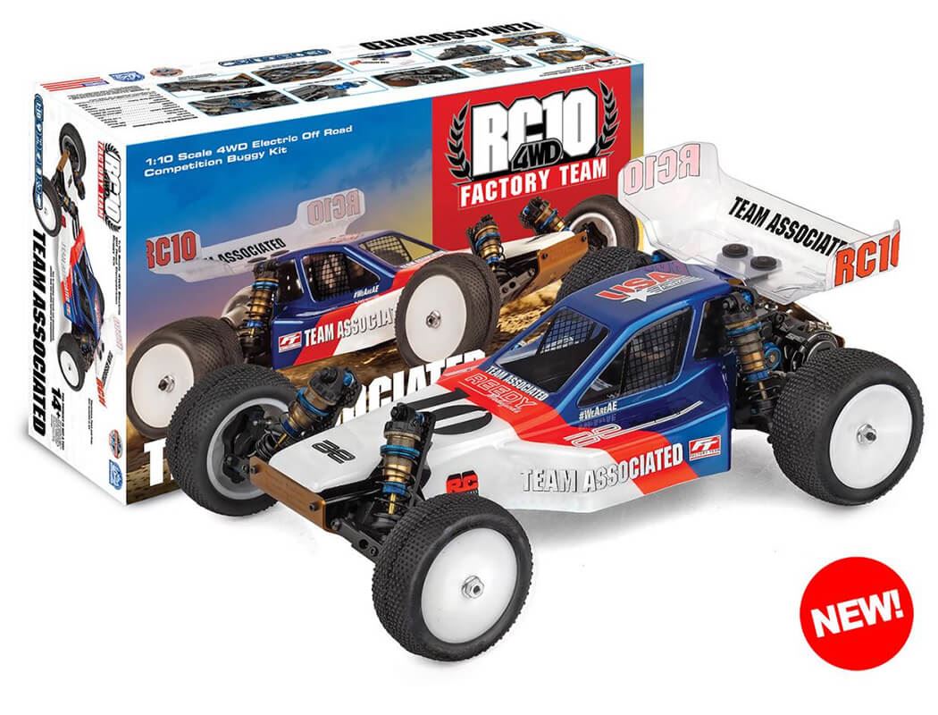 Team Associated Rc10 4Wd Factory Team Race Kit