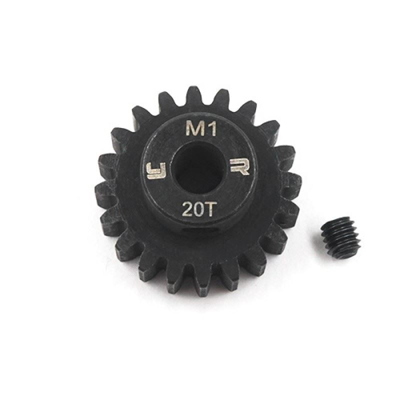 Yeah Racing 20T HD Steel Mod1 5mm Bore Motor Gear Pinion