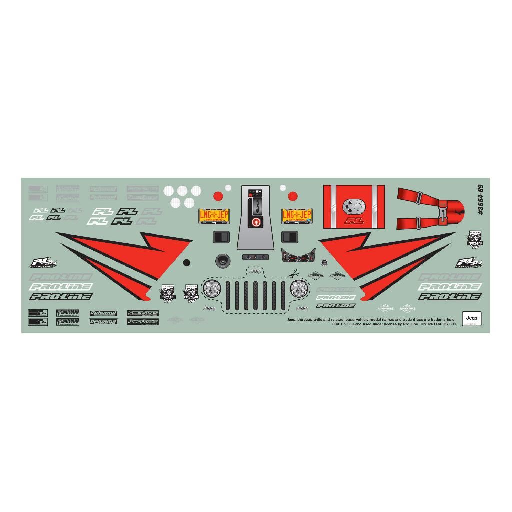 Pro 1/24 2004 Jeep Lj Clear Body/Trail Cage: Scx24