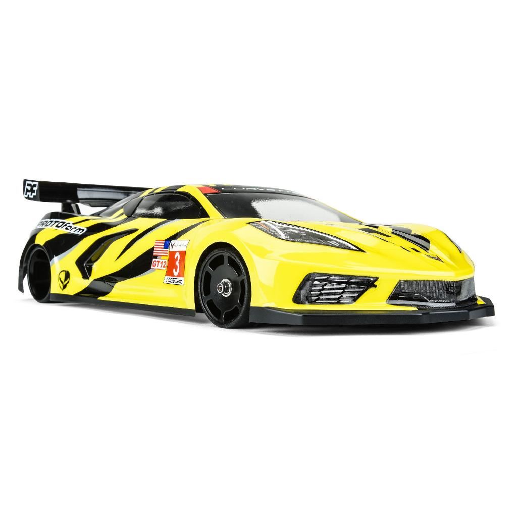 PRM 1/12 Chevrolet Corvette C8 Clear Body: GT12