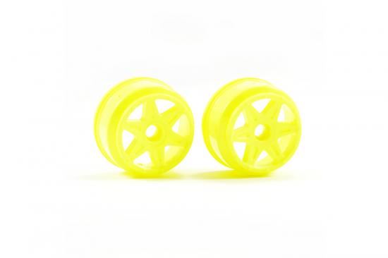 FTX COMET DESERT BUGGY /SHORT COURSE FRONT WHEEL YELLOW