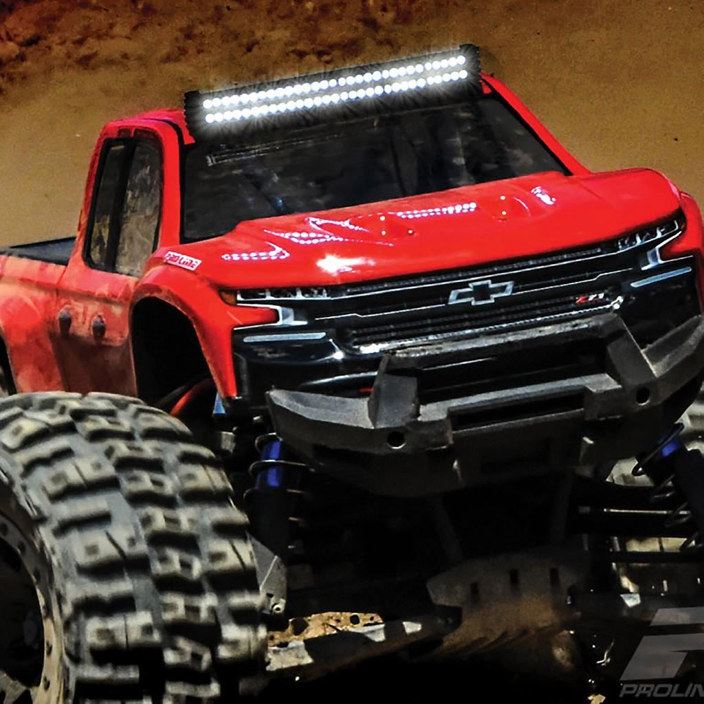 Proline 1/5 Double Row 6In Super-Bright Led Light Bar 6V-12V Curved: