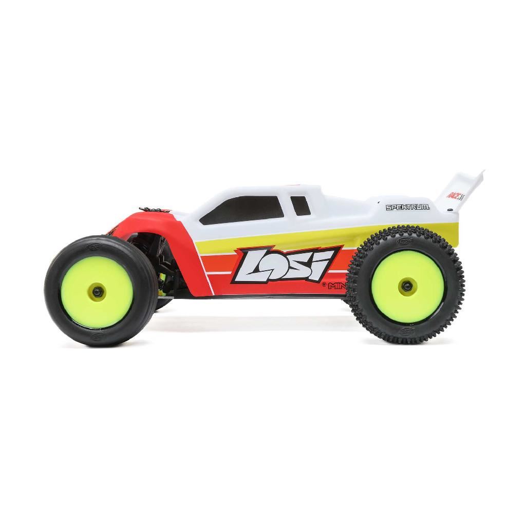 Losi 1/18 Mini-T 2.0 V2 2Wd Stadium Truck Brushless Rtr Red