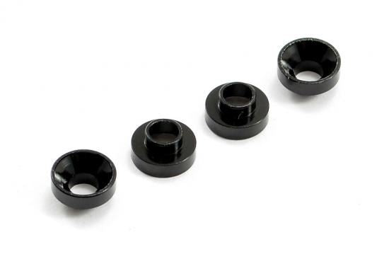 CENTRO ALUMINIUM SERVO MOUNT COLLARS (4) - BLACK