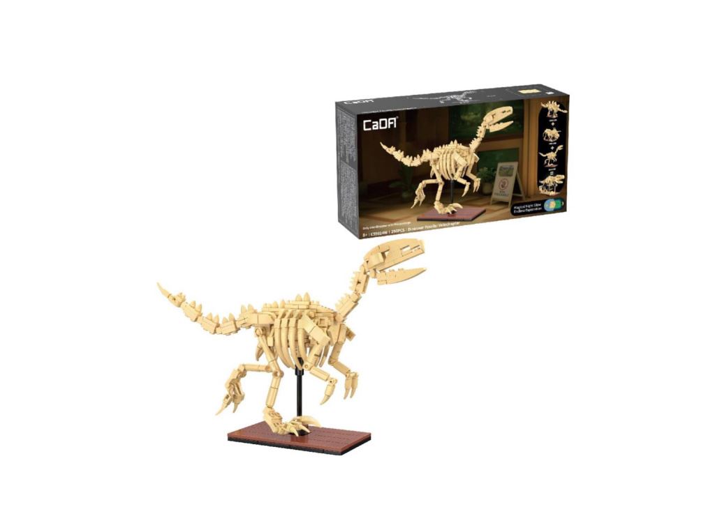 Cada Dinosaur Fossils: Velociraptor - 256 Pcs
