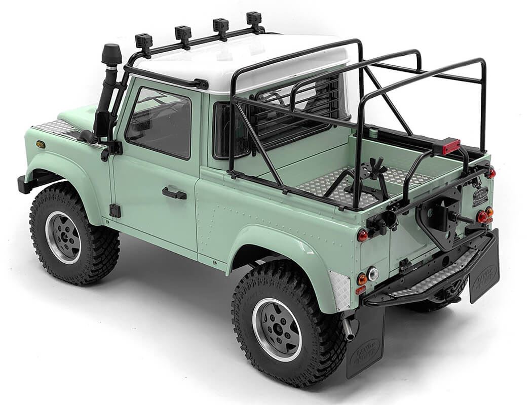 RC4WD STEEL TUBE BED CAGE W/ SOFT TOP FOR RC4WD GELANDE II 2015 LAND ROVER DEFENDER D90 (PICK-UP) (B