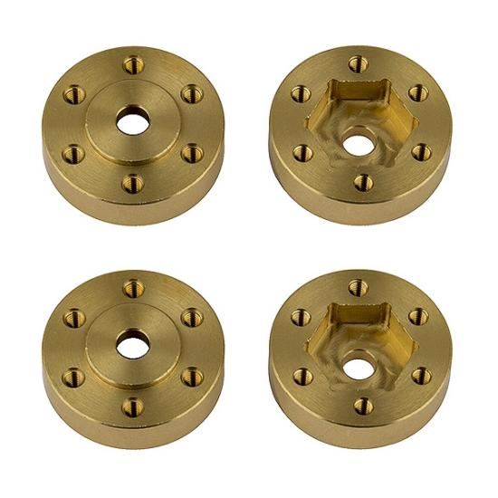 Element RC Ft Enduro Beadlock Hex Adapters - Brass