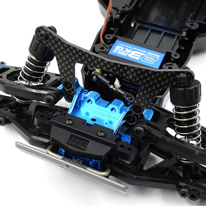 Yeah Racing Aluminum Front Bulkhead W/Shock Tower Set For Tamiya Dt-04