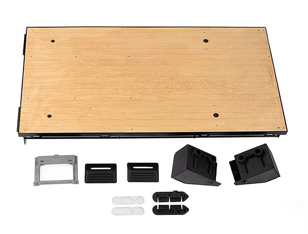 RC4WD WOOD REAR BED W/ TOOL BO XES FOR TRAXXAS TRX-6 ULTIMATE