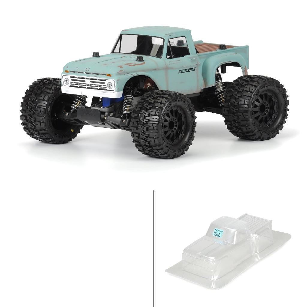 Proline 1/10 1966 Ford F-100 Clear Body: Stampede
