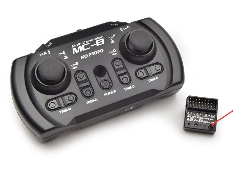 Carson MC-8 2.4GHz with MR-8 Receiver - KO Propo