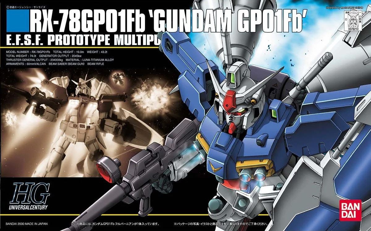 Bandai Hobby Hguc 1/144 Rx-78 Gp01Fb