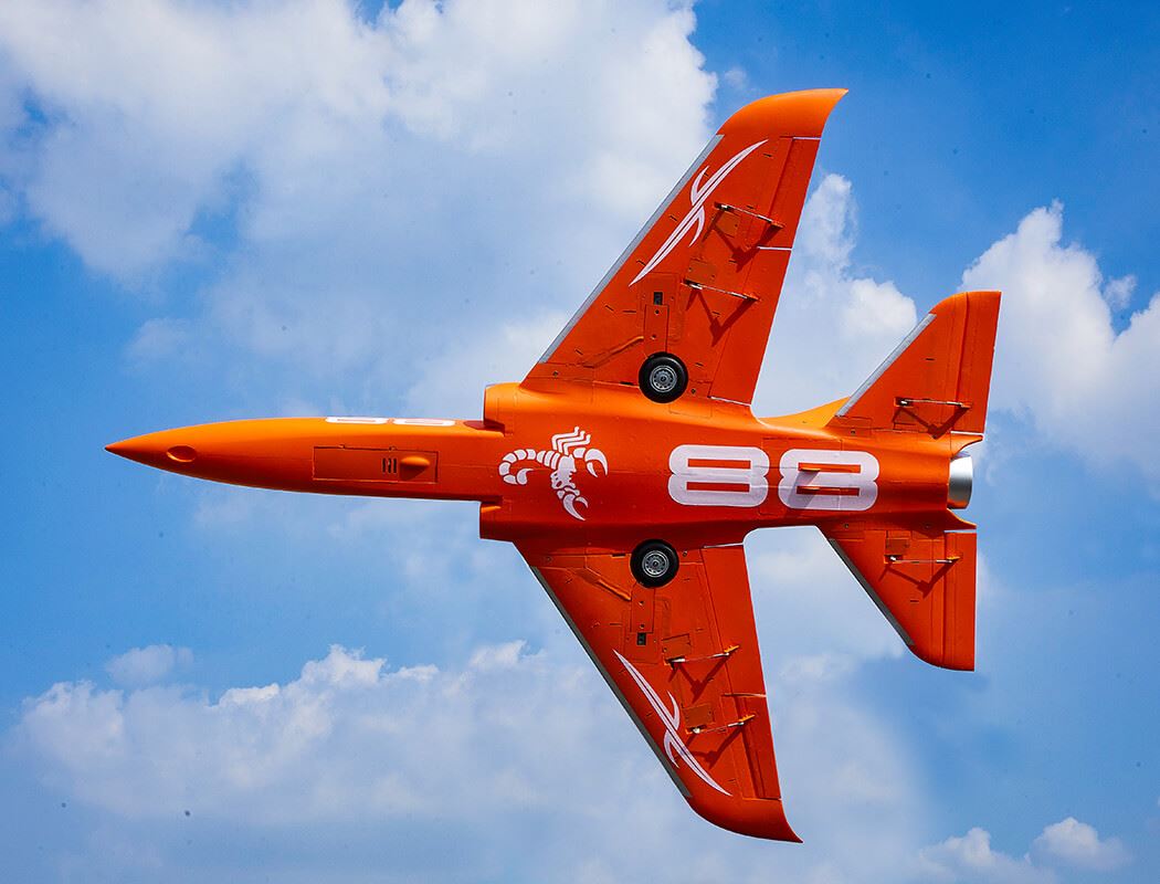 Fms 90Mm Edf Super Scorpion Pnp V2 8S Jet - Orange