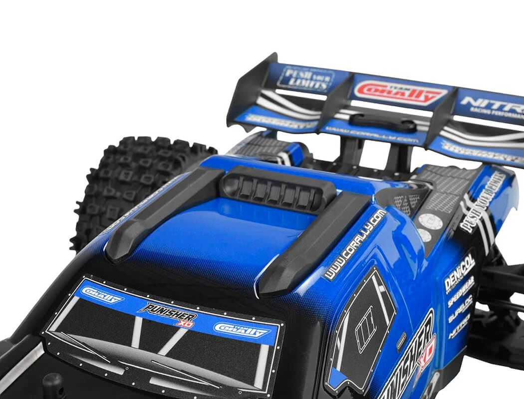 Corally Punisher Xd Rtr Truck - Blue