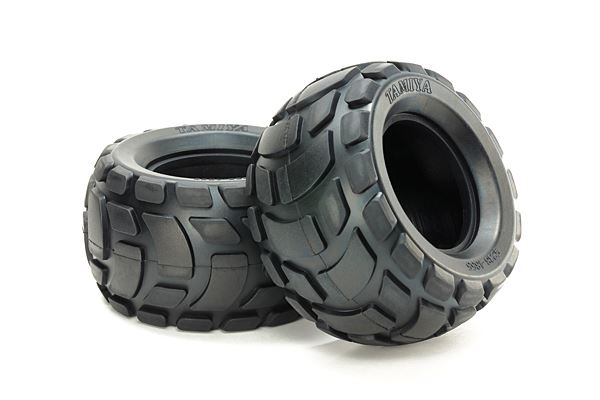 Tamiya R And Black Bubble Tires Soft X 2