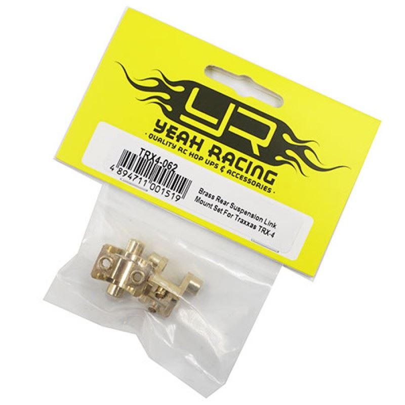 Yeah Racing Brass Rear Suspension Link Mount Set For Traxxas TRX-4 TRX-6
