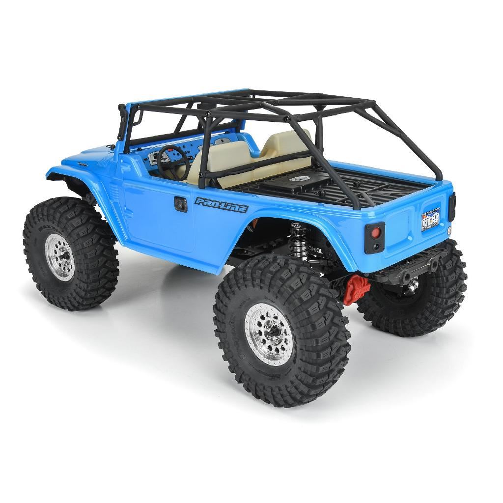 Pro 1/10 1979 Toyota Land Cruiser Fj40 Clear Body/Cage 12.3In Wb