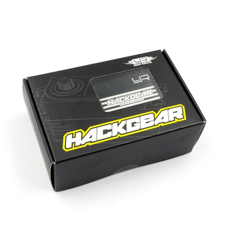 Yeah Racing Aluminium Case 10Kg Hackgear Low Profile Digital Servo For 1/10 Rc (Tamiya Hpi Kyosho)