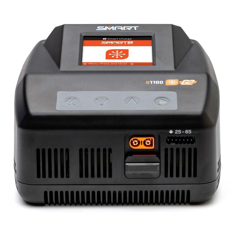 Spektrum S1100 G2 1x100W AC Smart Charger (EU Cord)