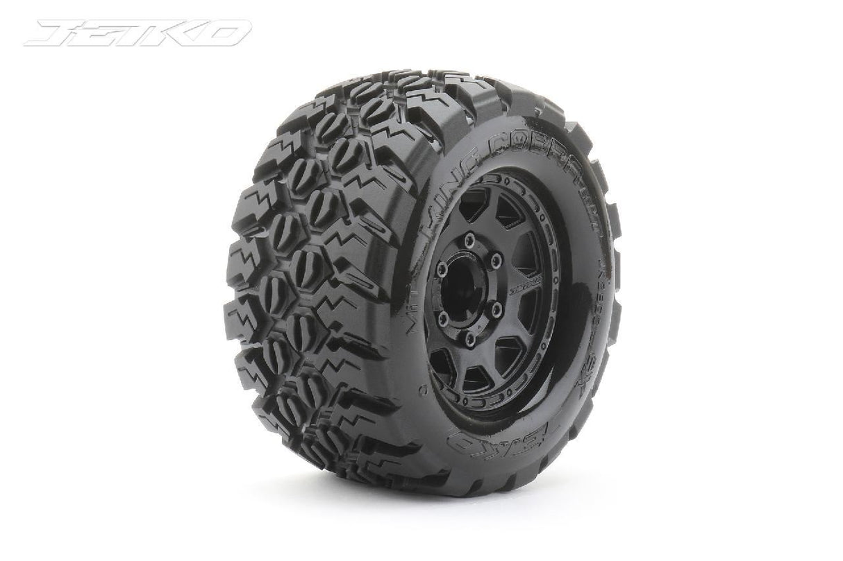 Jetko Ex Tyre Mt King Cobra Black Wheel 2.8In Hex 12-14-17Mm (2)
