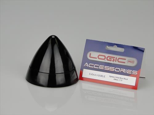 RACTIVE Spinner Solid Skirt Black 69mm/2.75"