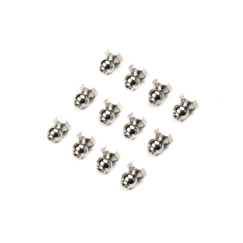 Losi Camber & Steering Pivot Ball Set, Steel (12): All 5Ive