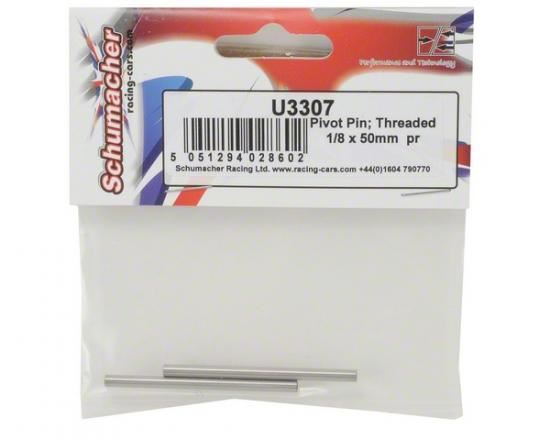 Schumacher Pivot Pin; Threaded 1/8x50mm pr