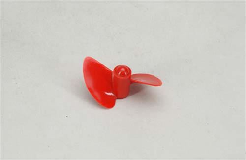 RACTIVE 2 Bladed 45mm Waterscrew Red Nylon M5 LH