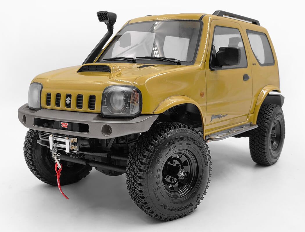 RC4WD KRUG FRONT BUMPER W/WINCH MOUNT FOR MST 1/10 CMX W/ JIMNY J3 BODY