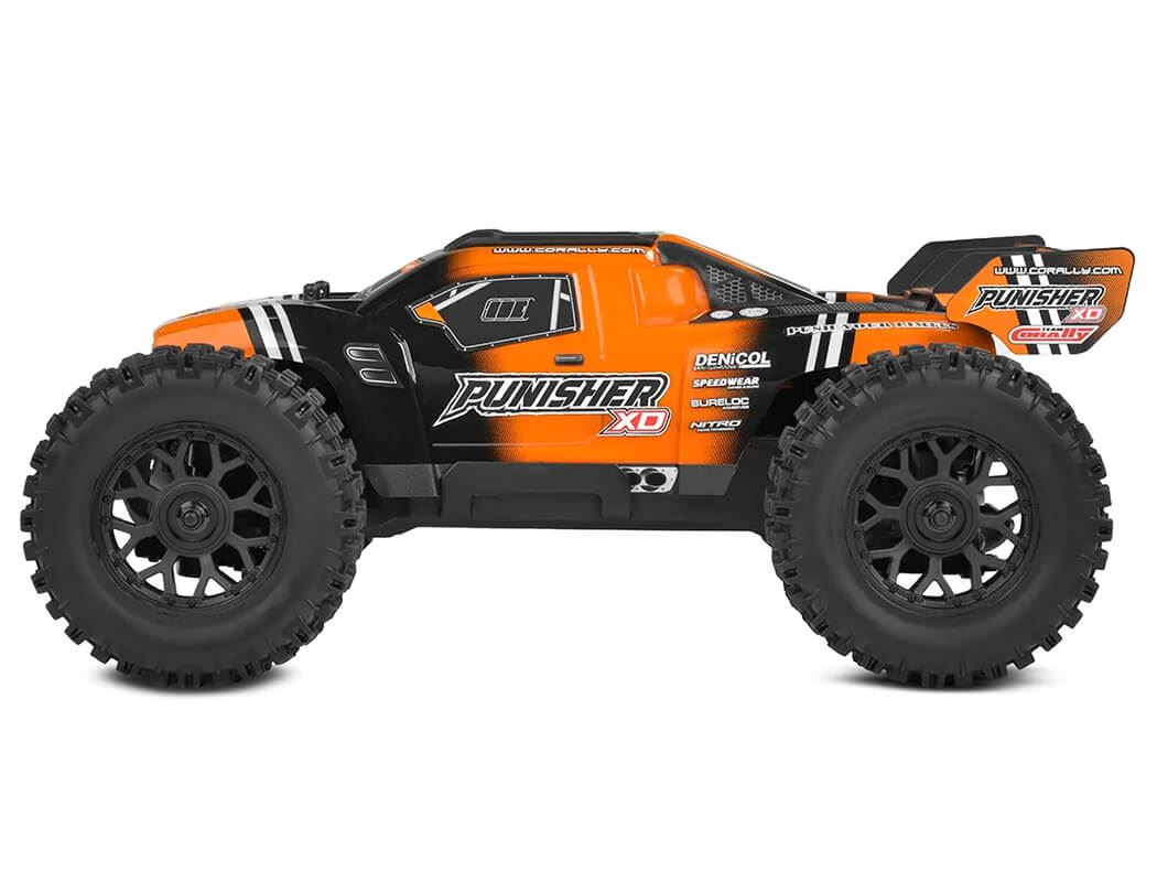 Corally Punisher Xd Rtr Truck - Orange