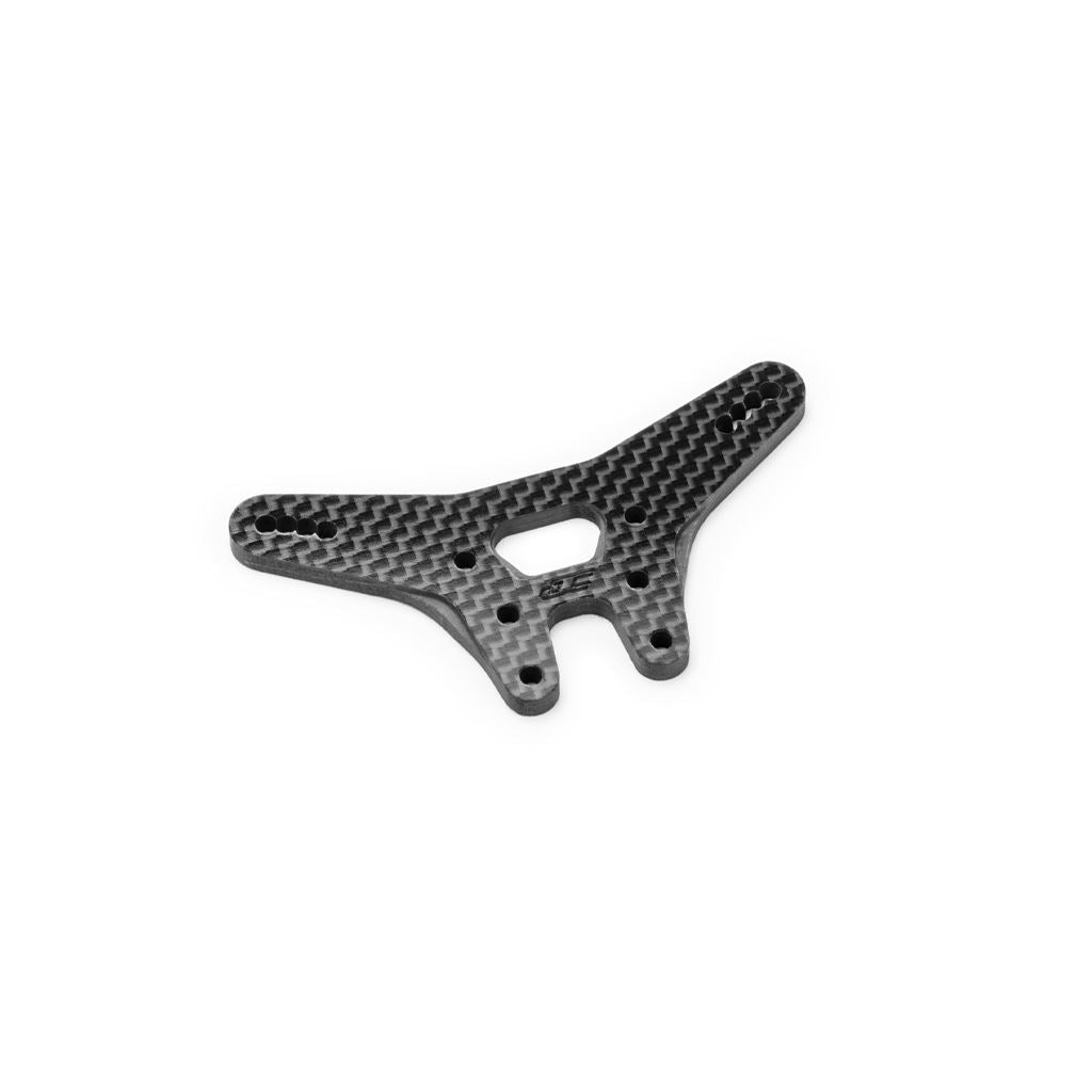 Rc10B7 Carbon Fiber Rear Shock Tower - Black
