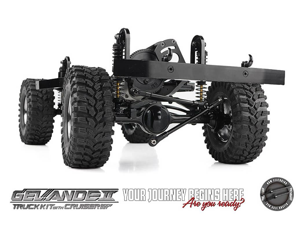 Rc4Wd Gelande Ii Truck Kit With Cruiser Body Set 2025