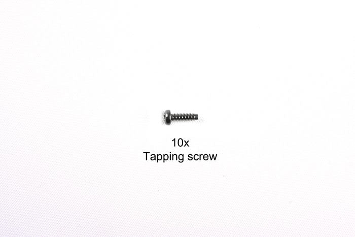 Tamiya 3x10mm Tapping Screw (10pcs) 58447