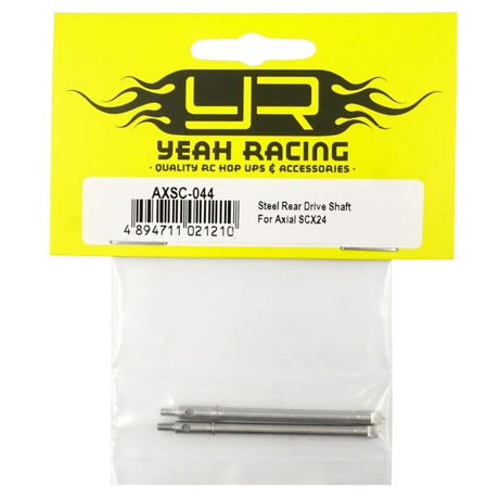 Yeah Racing Steel Rear Drive Shaft For Axial SCX24